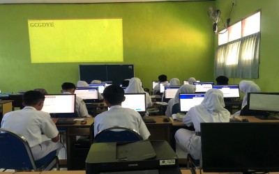 SMPN 2 Pandaan Gelar ANBK dengan Sukses